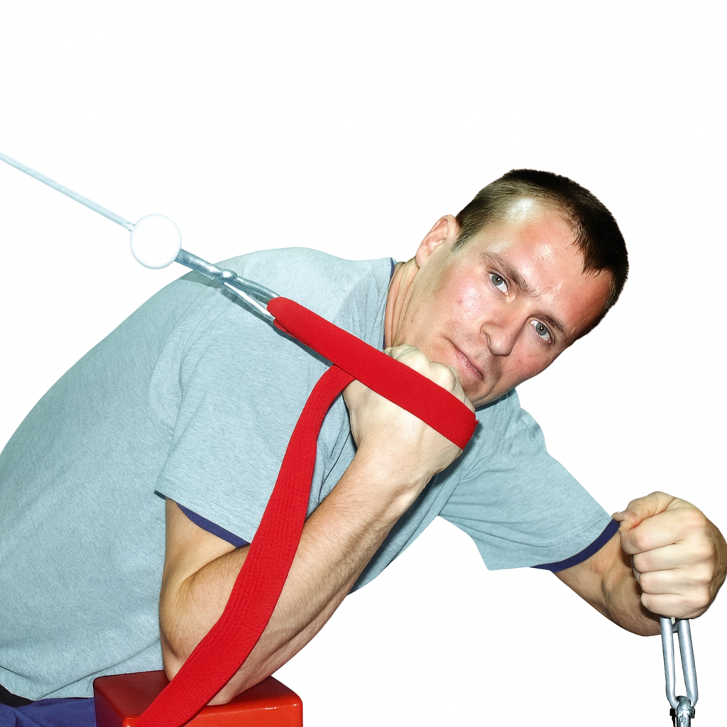 Judo belt armwrestling