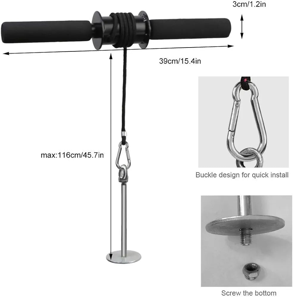 Forearm roller blaster
