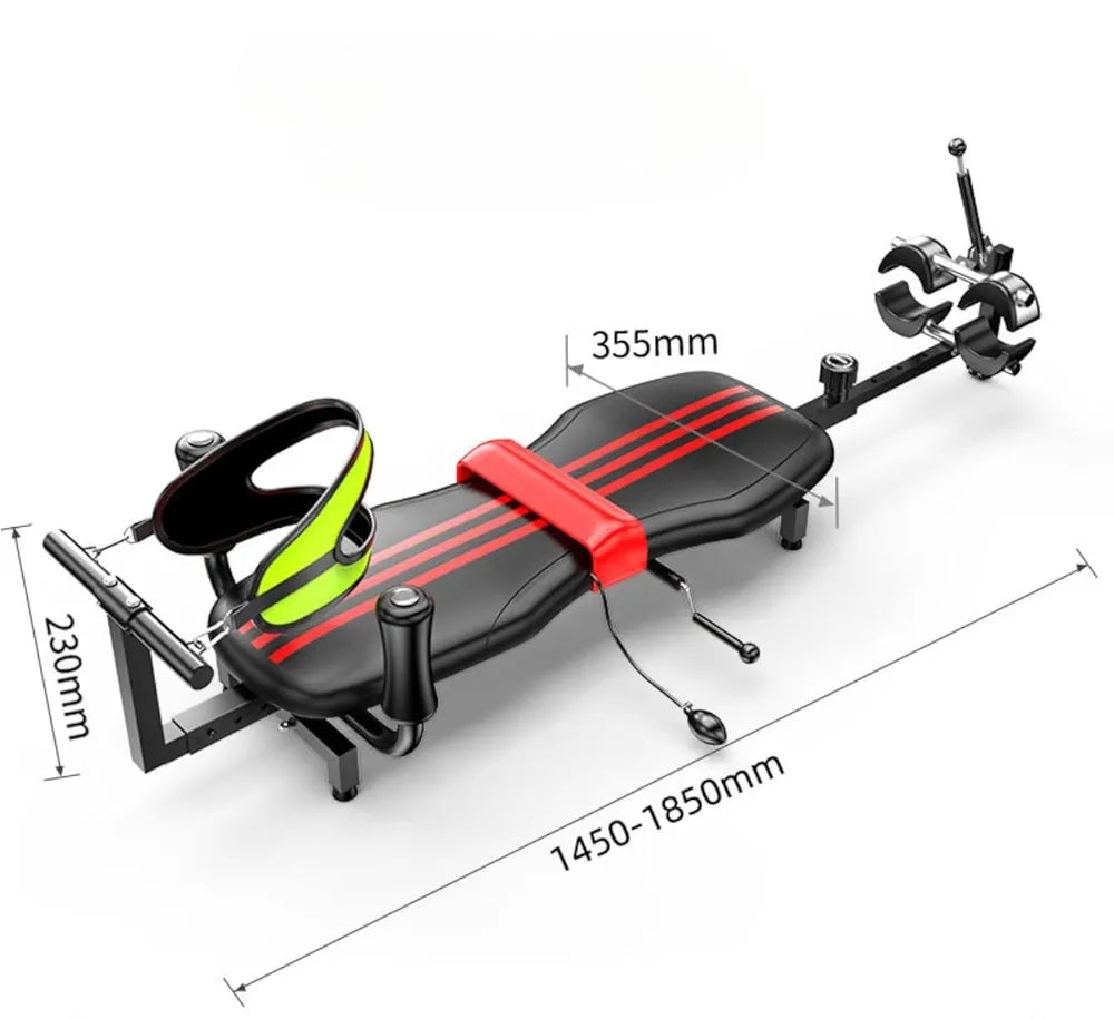 Back Stretch Bench with Cervical Traction