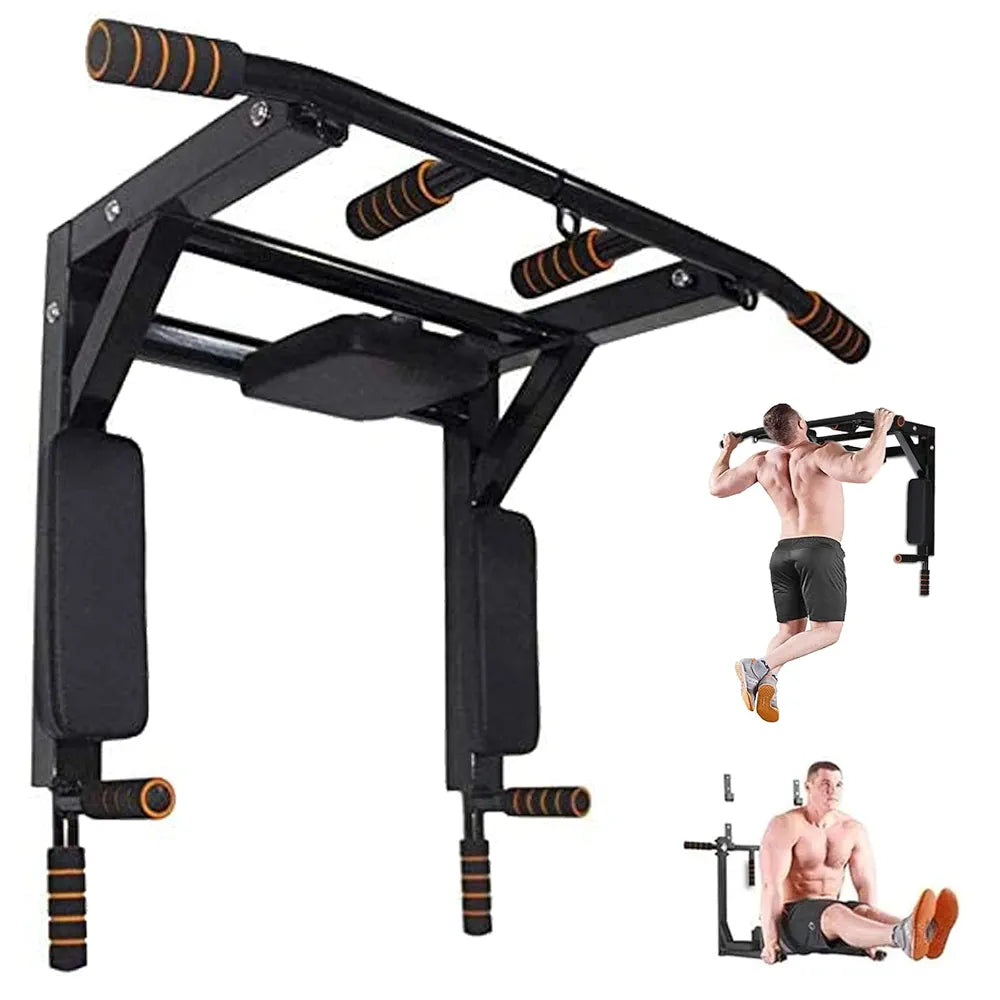 Mounted pull up and dips
