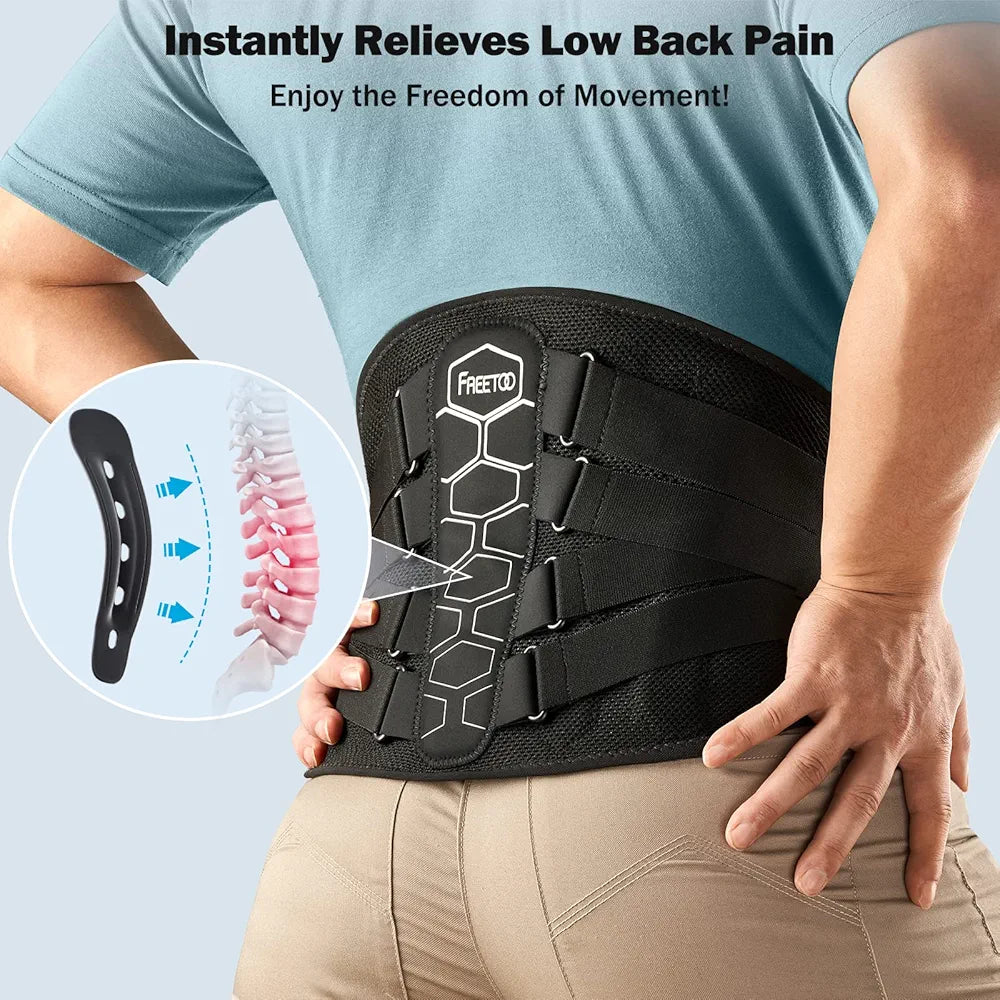 Back brace for lower back pain