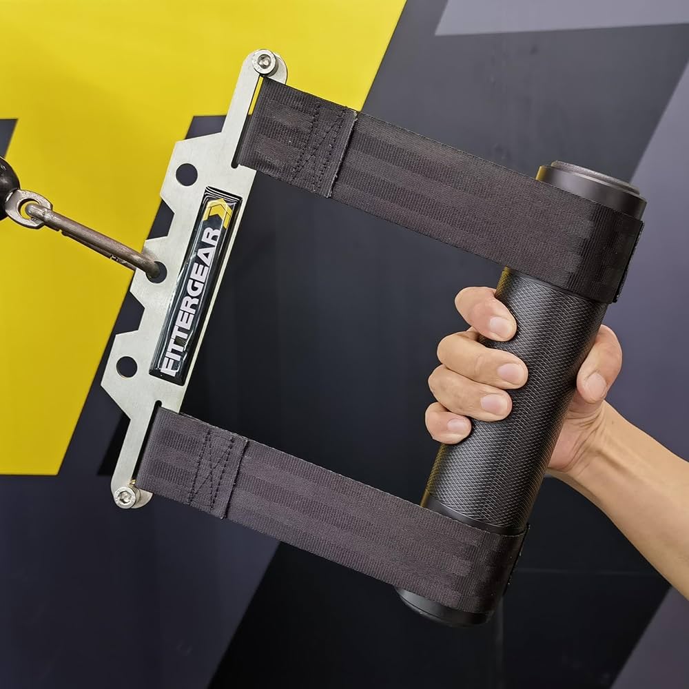 Knurled Rolling Training Handle Arm Wrestling