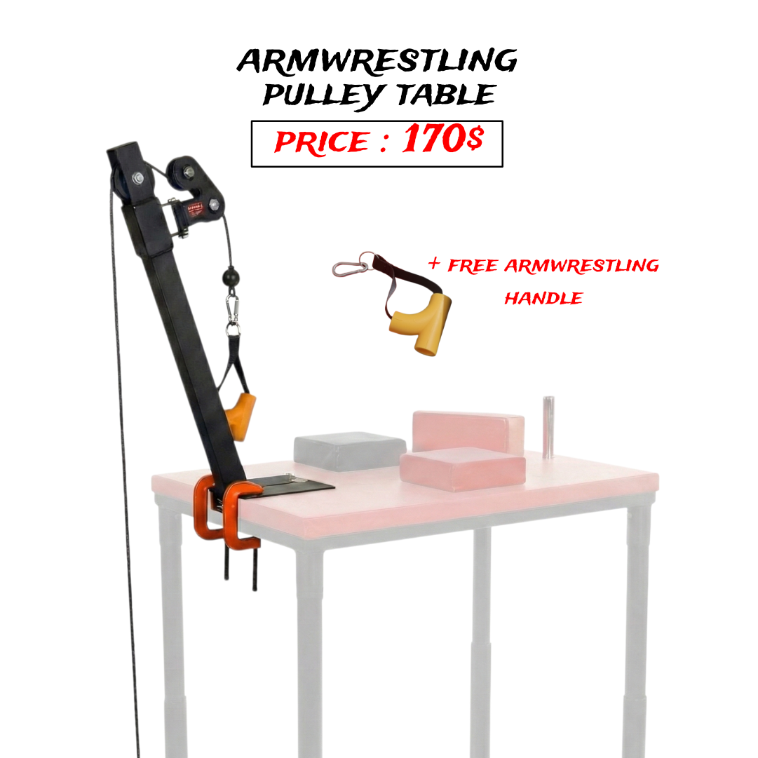 Arm Wrestling Pulley Machine Adjustable