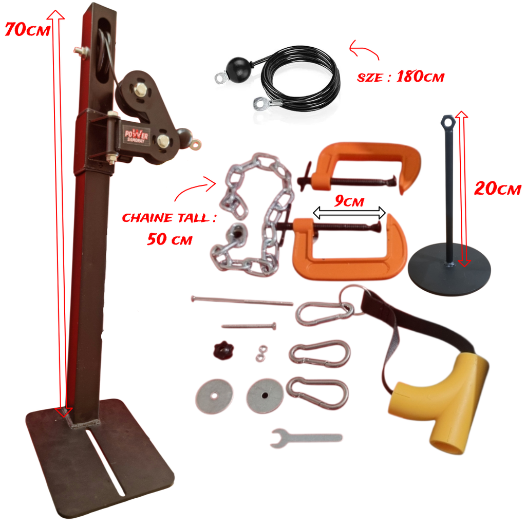 Arm Wrestling Pulley Machine Adjustable