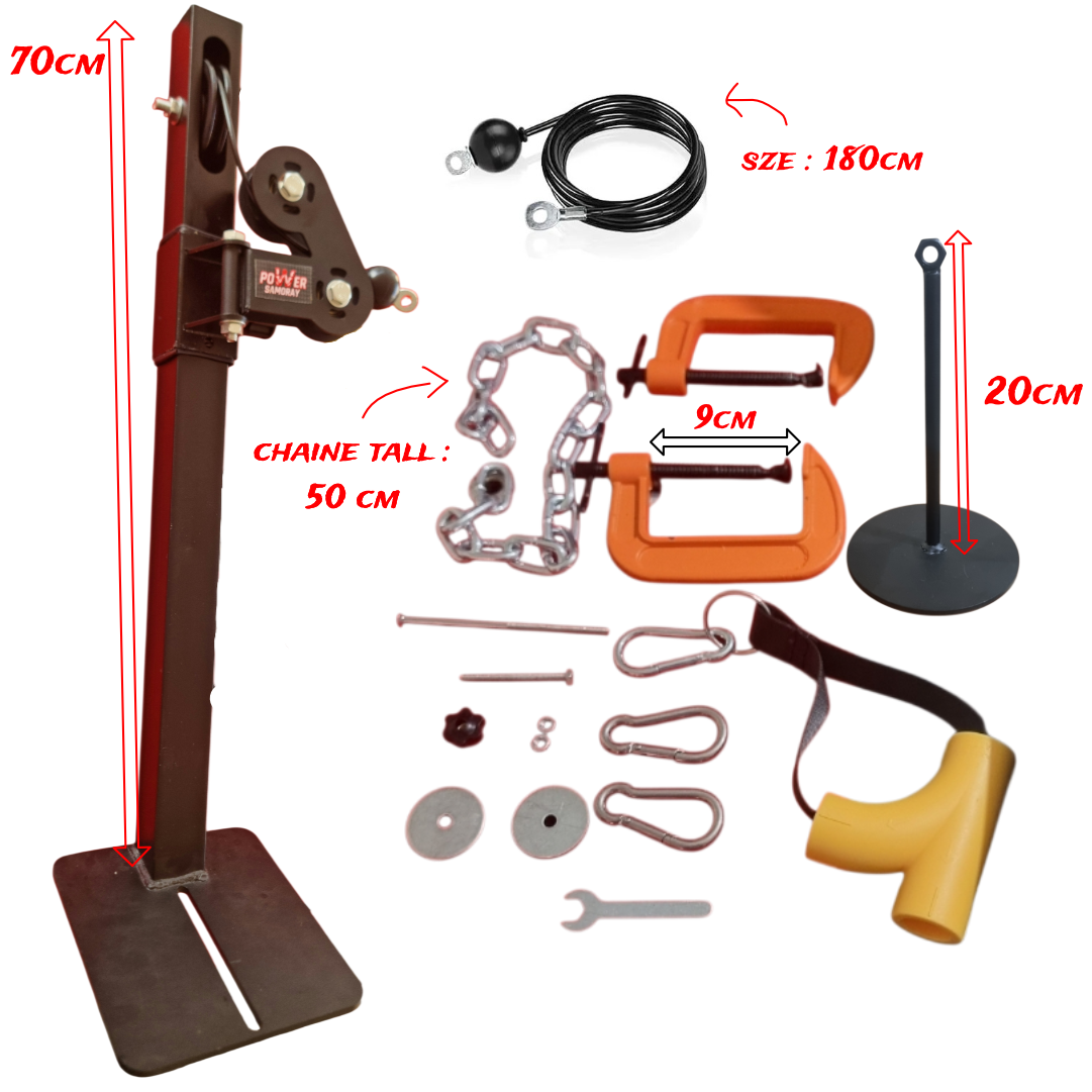 Arm Wrestling Pulley Machine Adjustable