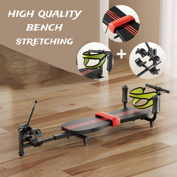 Back Stretching Bench with Cervical Traction – Home Traction Table