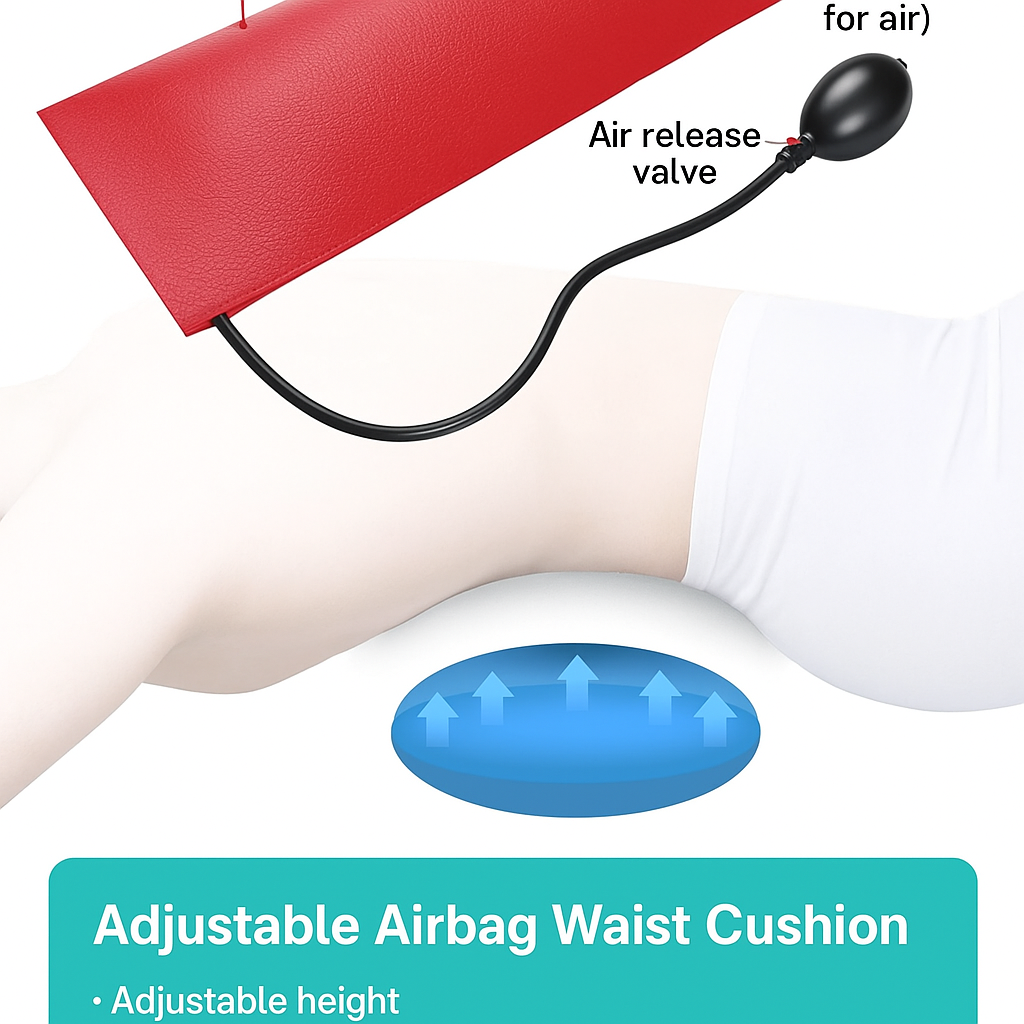 Back Stretch Bench with Cervical Traction