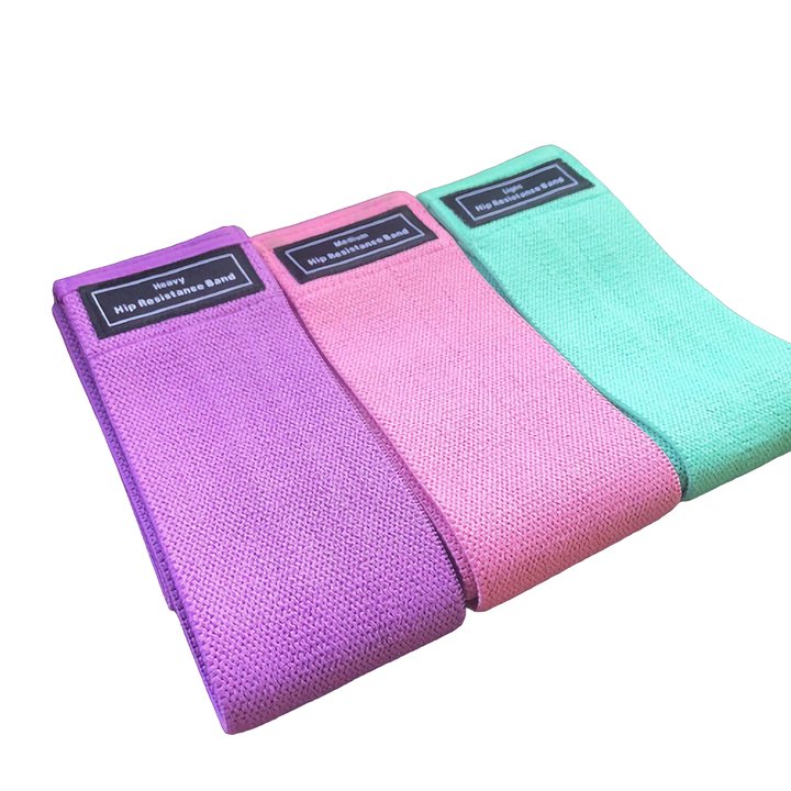 Fabric Resistance Band – Non-Slip Glute & Leg Training Band
