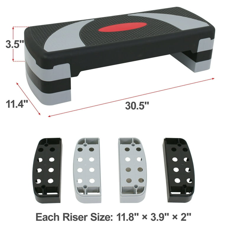Heavy Duty Aerobic Stepper with 3 Levels and up to 150 kg