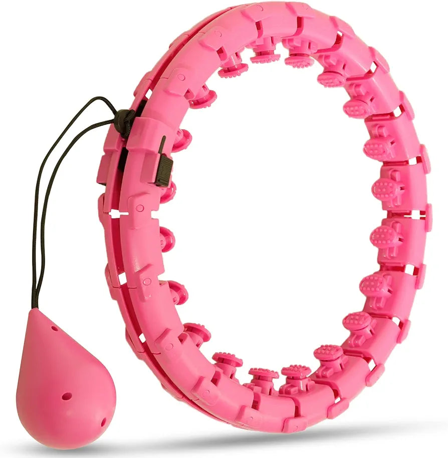 Weighted Smart Hula Hoop for Adults and Kids Exercise,21 Knots