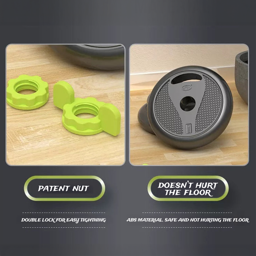 6 in 1 Adjustable dumbbell 40kg