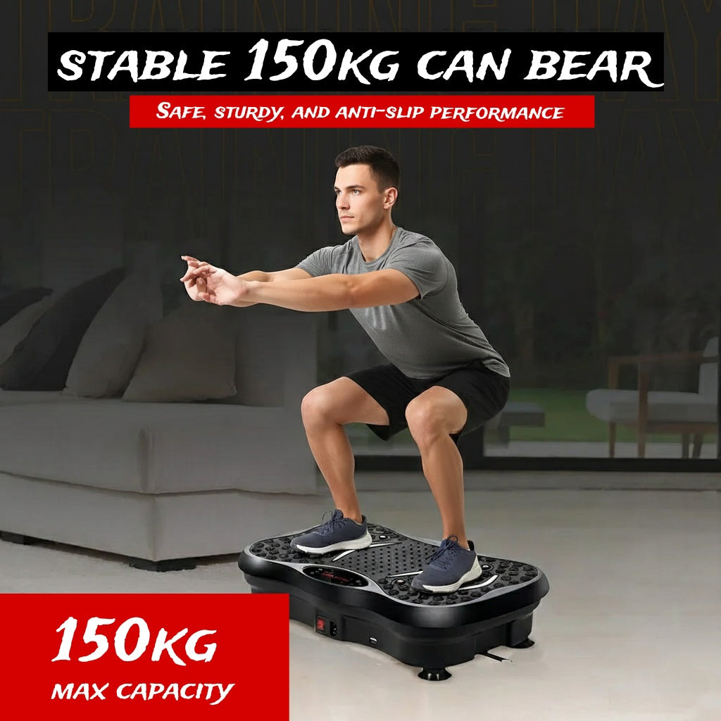 Vibration Plate Exercise Machine – Whole Body Fitness 150kg