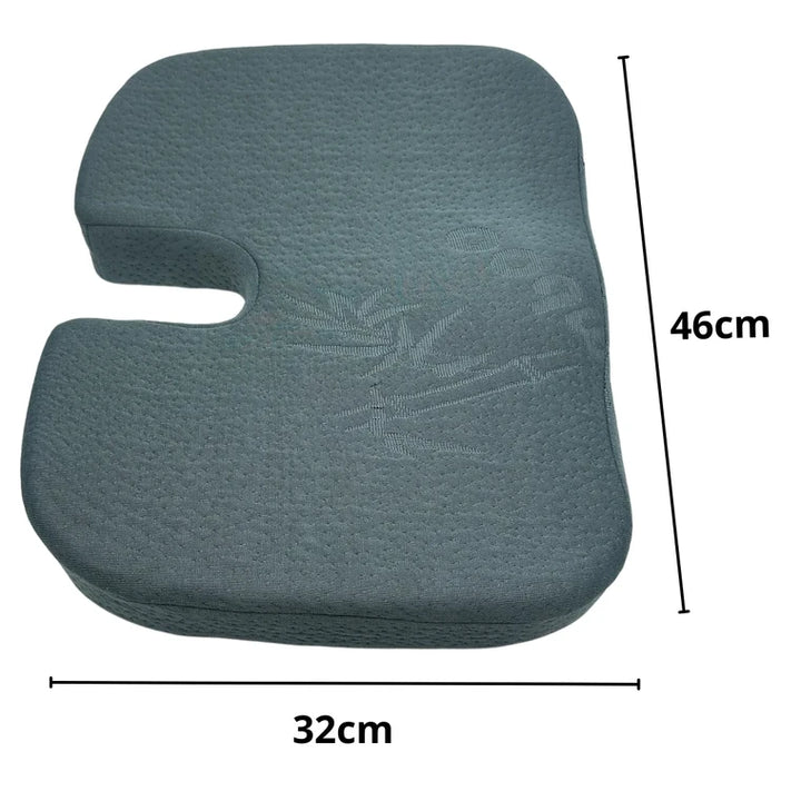 Bamboo Memory Foam Seat Cushion