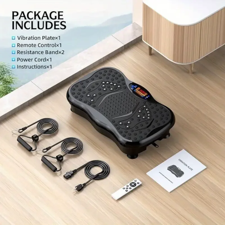 Vibration Plate Exercise Machine – Whole Body Fitness 150kg