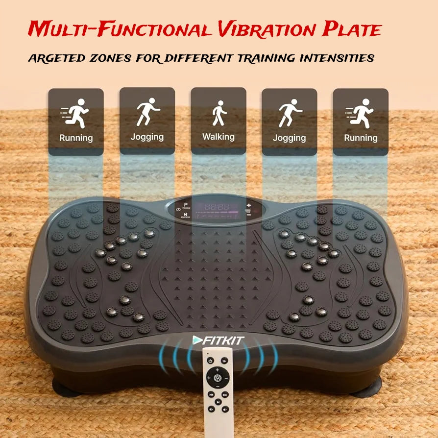Vibration Plate Exercise Machine – Whole Body Fitness 150kg