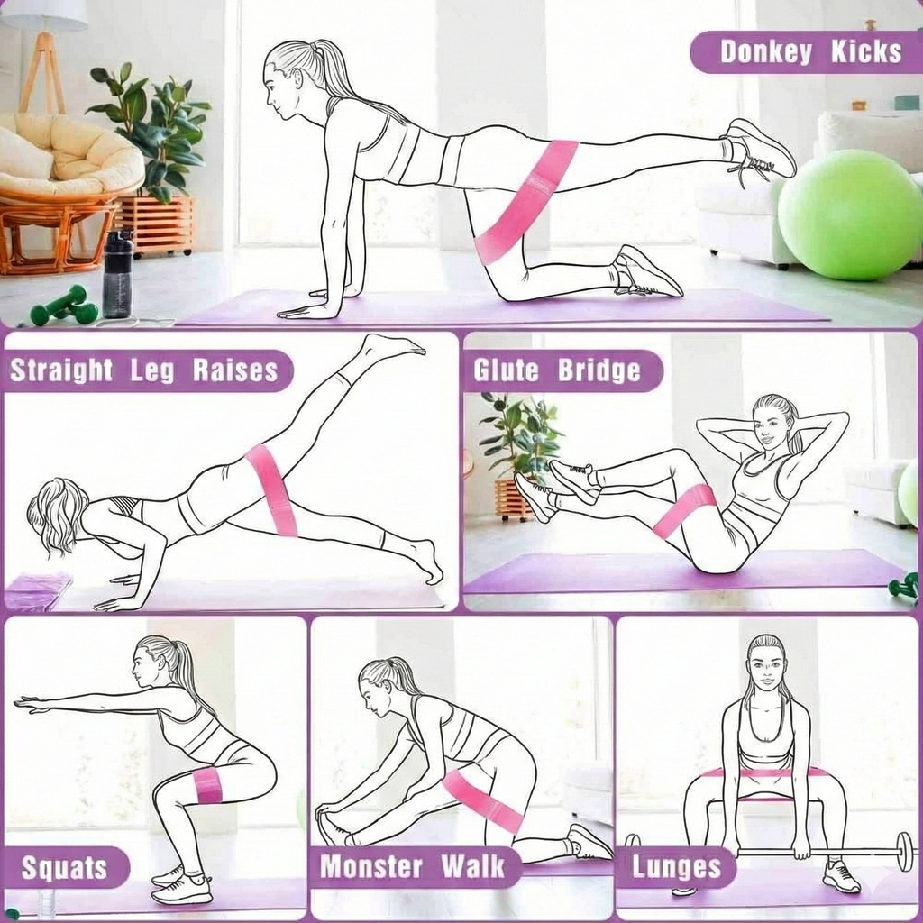 Fabric resistance band
