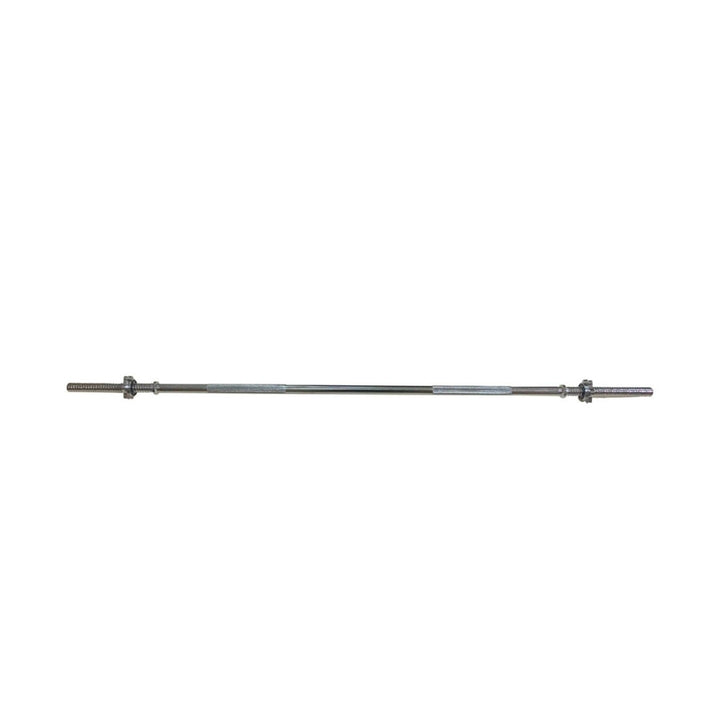 180cm Standard Barbell – 25mm Threaded Bar with Star Collars