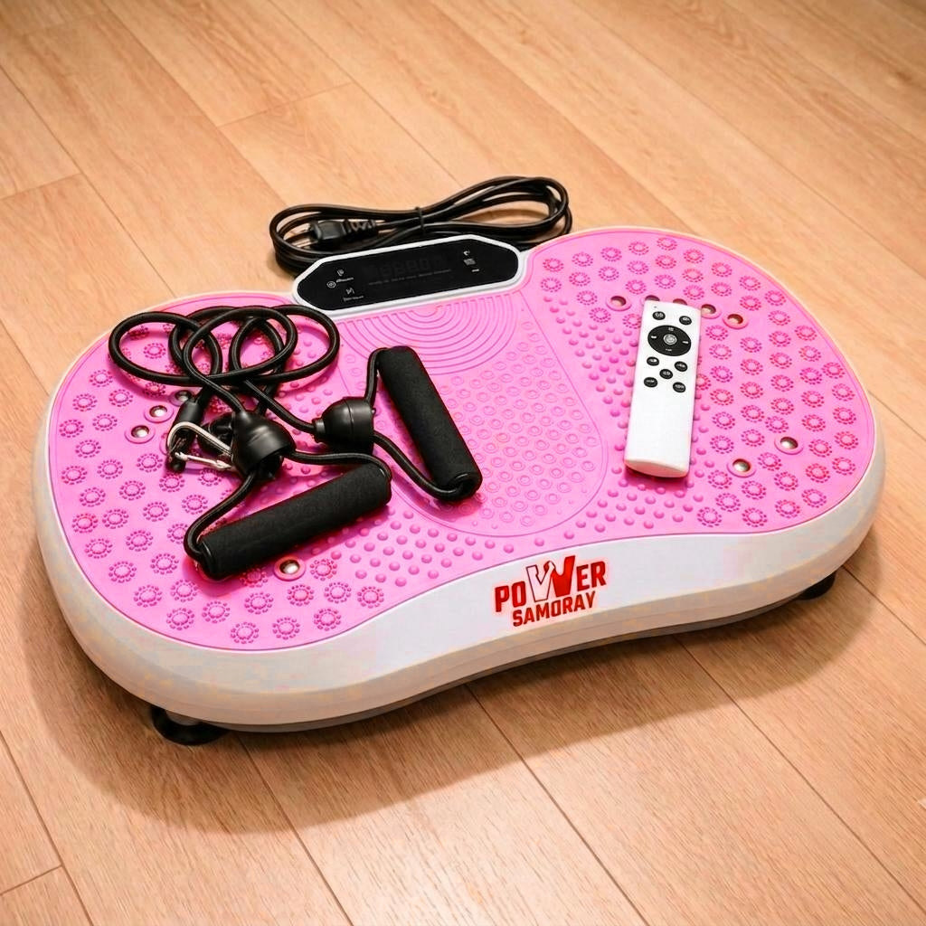 Whole Body Vibration Plate – 150kg Capacity, 99 Speeds & 5 Programs