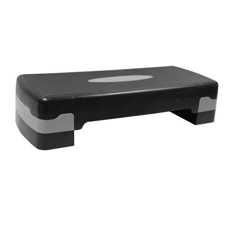 Adjustable aerobic step height detail