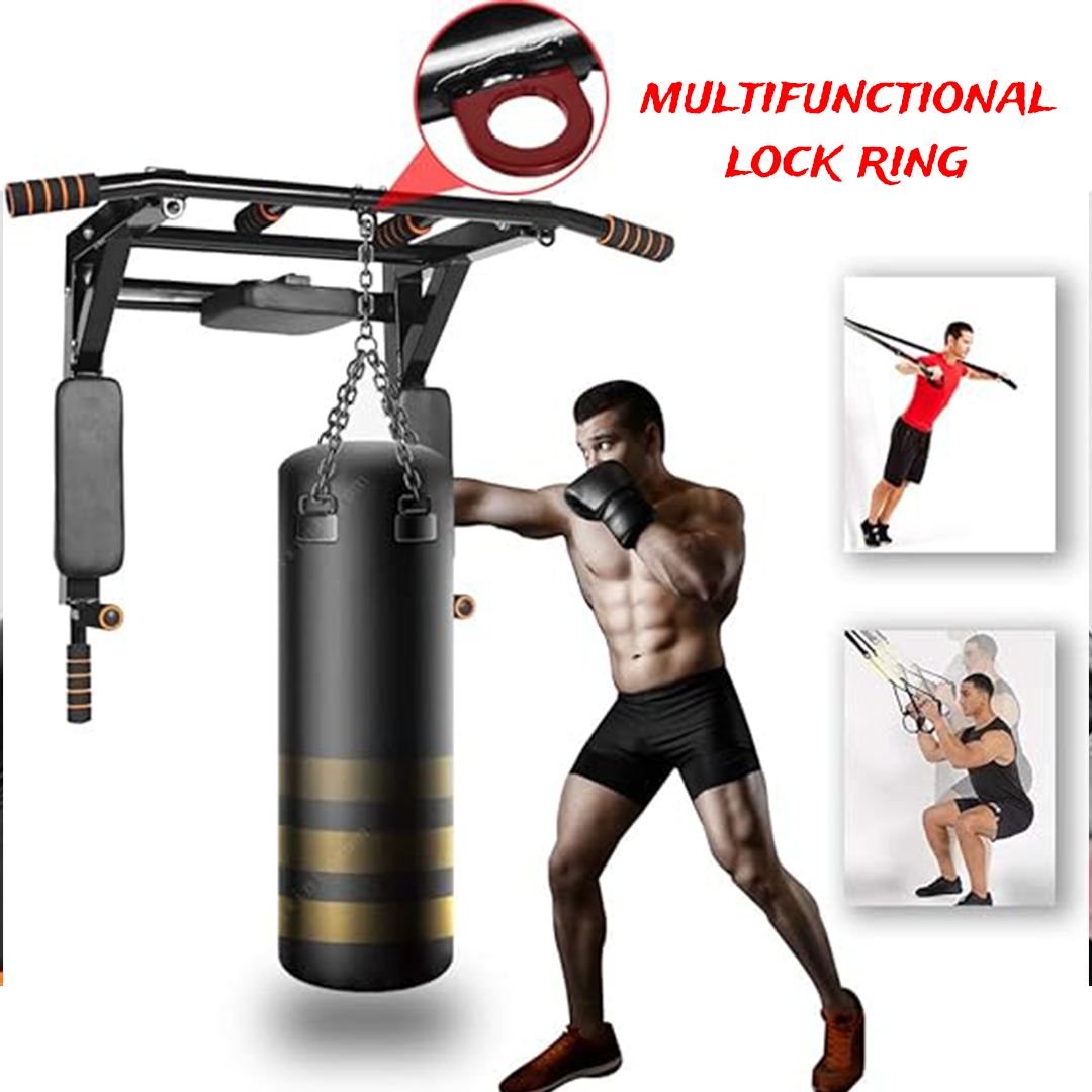 Mounted pull up and dips